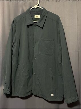 Marine Layer Men's Traveler Insulated Jacket, Blue Graphite, XL